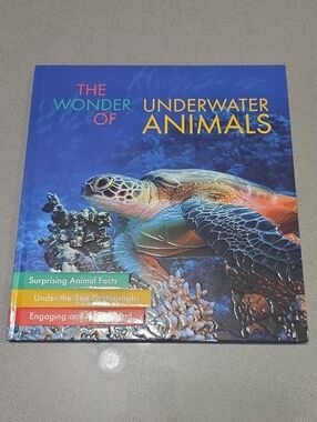 The Wonder of Underwater Animals - Blue Turtle Cover